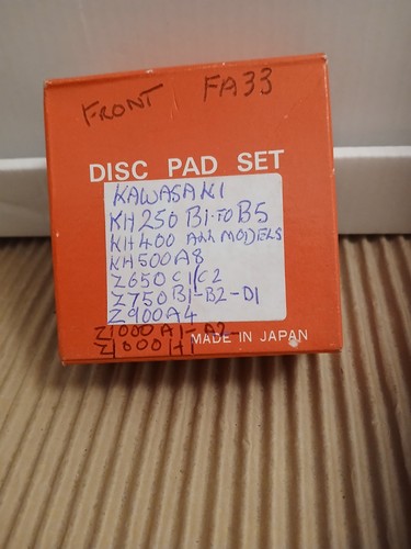 Disc pads kawasaki kh250 - pads,